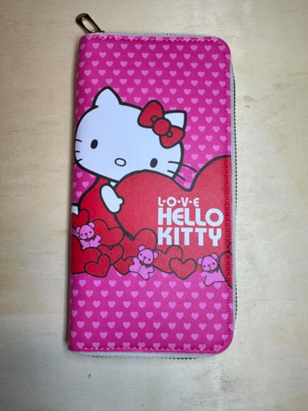 Hello Kitty Pink Love Hearts Wallet NWT